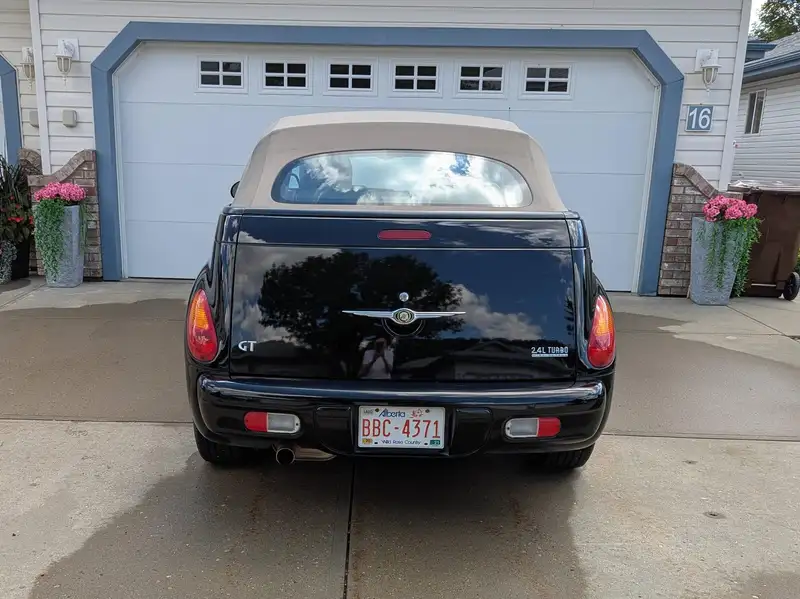 2005 Chrysler PT Cruiser GT, schwarz, 63.420 km, Import Kanada — Foto 2 z 4