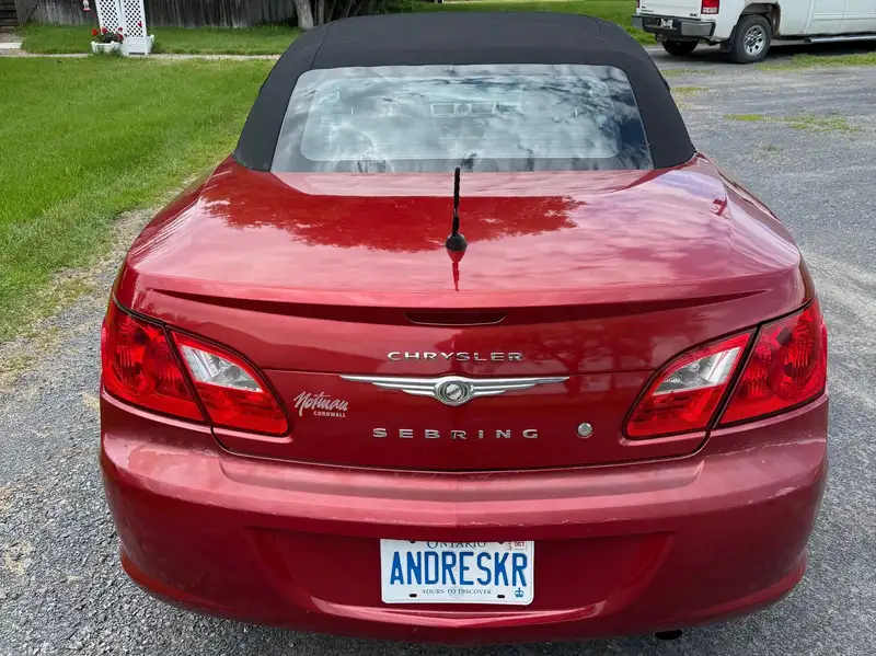 2010 Chrysler Sebring LX, rot, 92.000 km, Import Kanada — Foto 3 z 7