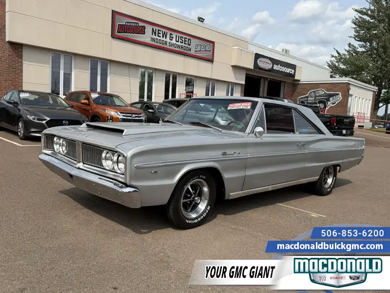 1966 Dodge Coronet 440, silber, 37.554 km, Import Kanada — Foto 1
