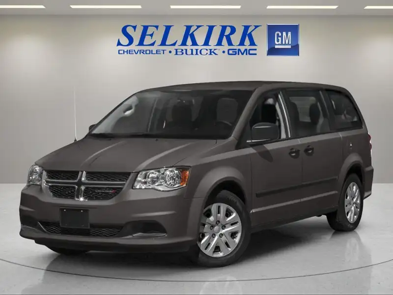 2020 Dodge Grand Caravan Premium Plus, grau, 96.532 km, Import Kanada — Foto 1