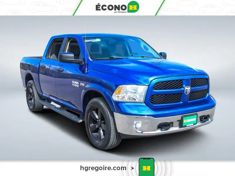 2018 Dodge RAM Outdoorsman 4X4 BLUETOOTH CAMÉRA MAGS, blau, 136.792 km, Import Kanada — Foto 1
