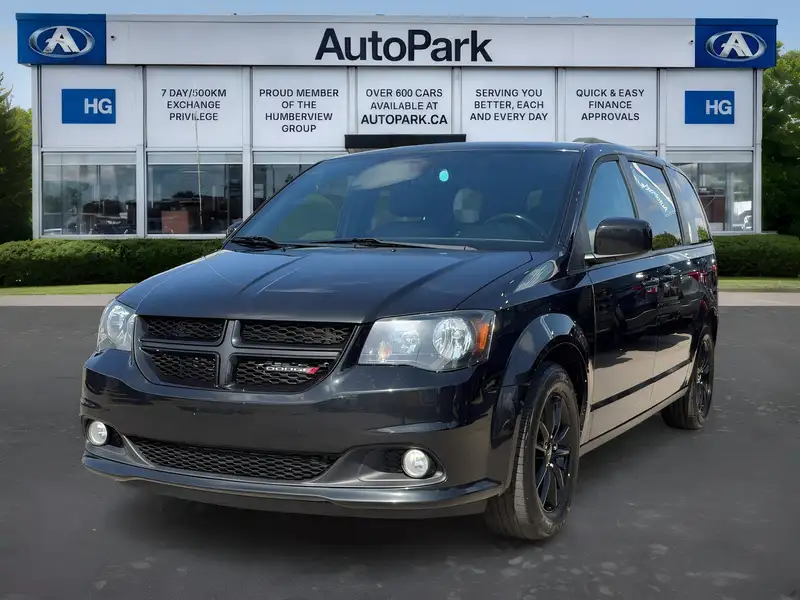2020 Dodge Grand Caravan GT 7 Passenger | Power Sliding Doors | Leather In, schwarz, 117.778 km, Import Kanada — Foto 1
