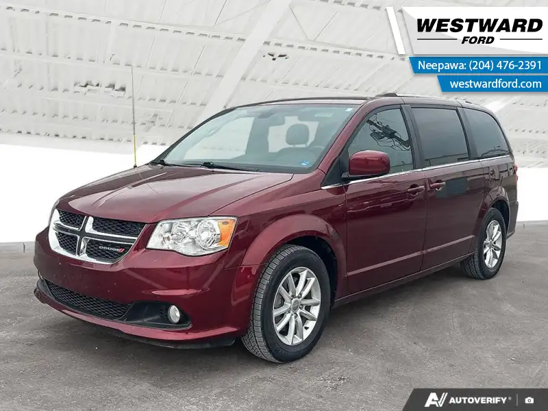 2020 Dodge Grand Caravan Premium Plus - Low Mileage, weiß, 35.450 km, Import Kanada — Foto 1