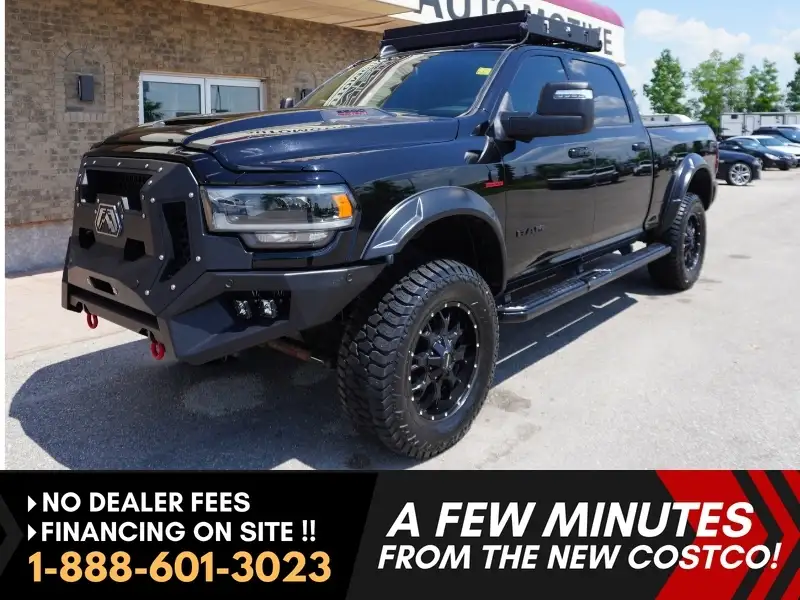 2023 Dodge RAM CUSTOM CUMMINS ** BIG BRUTE -- BIG POWER **, schwarz, 65.000 km, Import Kanada — Foto 1