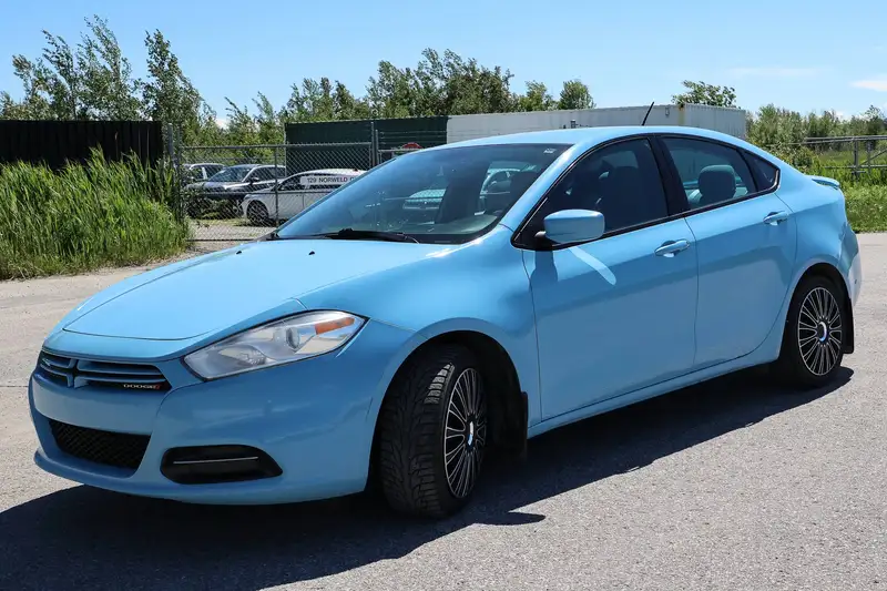 2013 Dodge Dart SXT, blau, 146.000 km, Import Kanada — Foto 1