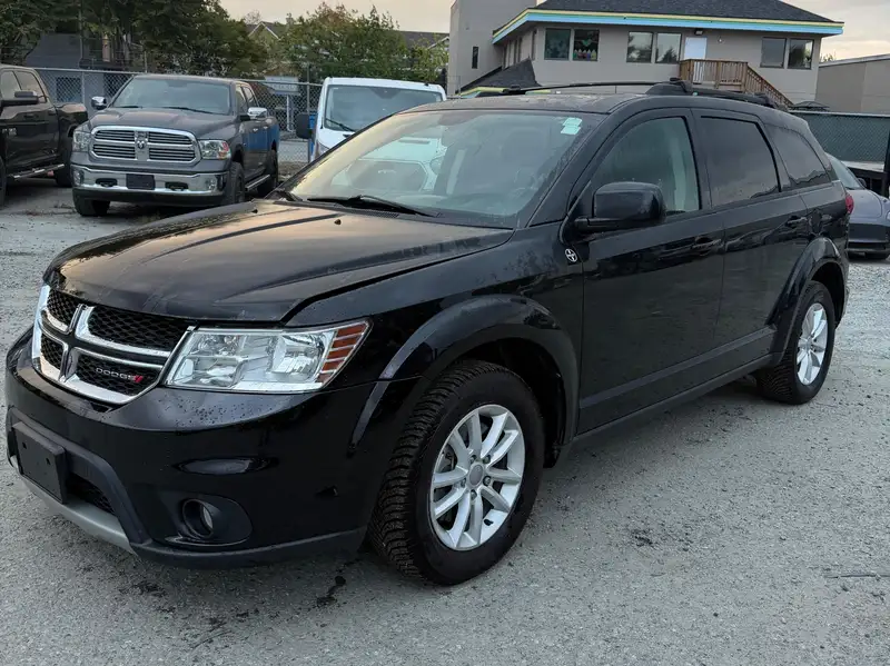2017 Dodge Journey SXT, schwarz, 123.000 km, Import Kanada — Foto 3 z 12