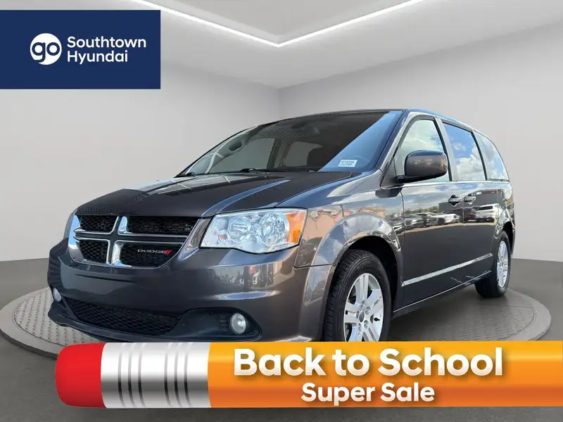 2020 Dodge Grand Caravan Crew, grau, 93.530 km, Import Kanada — Foto 1