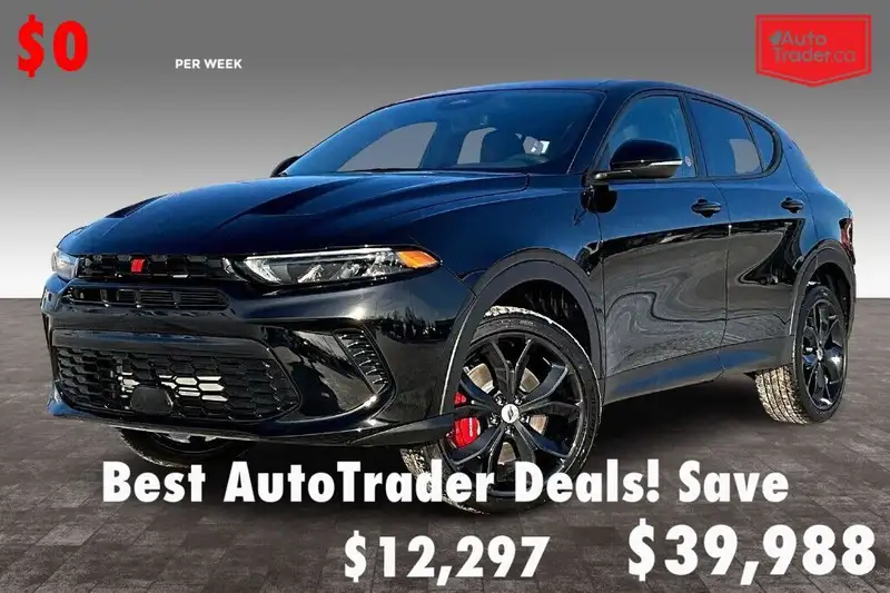2025 Dodge Hornet Gt Plus, schwarz, 893 km, Import Kanada — Foto 1