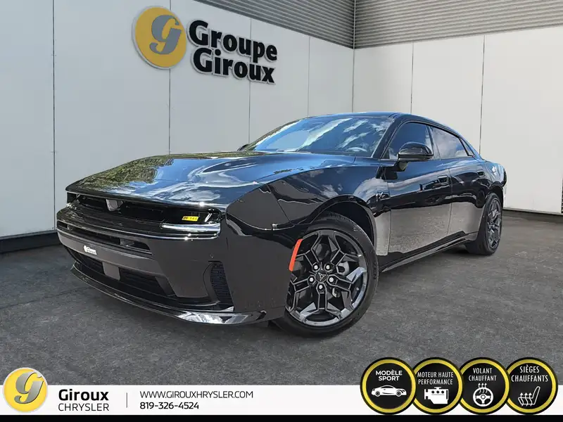 2026 Dodge Charger 4-Door R/T, schwarz, 0 km, Import Kanada — Foto 1