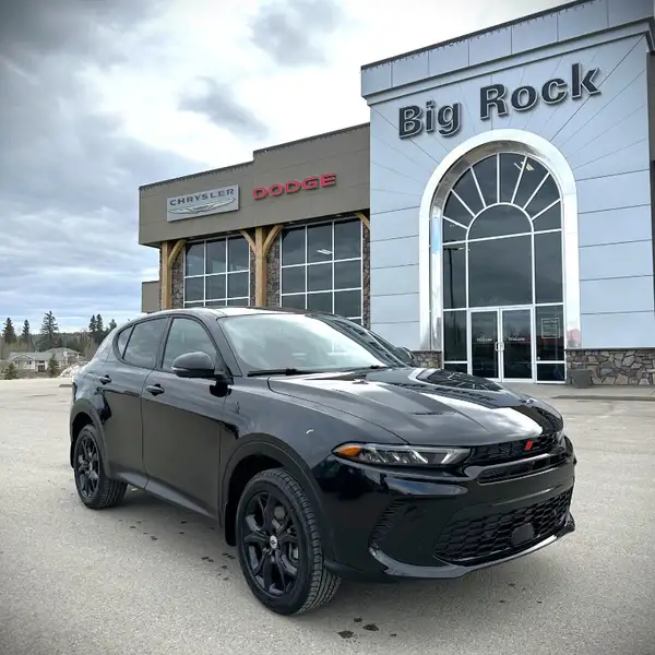 2025 Dodge Hornet GT PLUS, schwarz, 45 km, Import Kanada — Foto 1