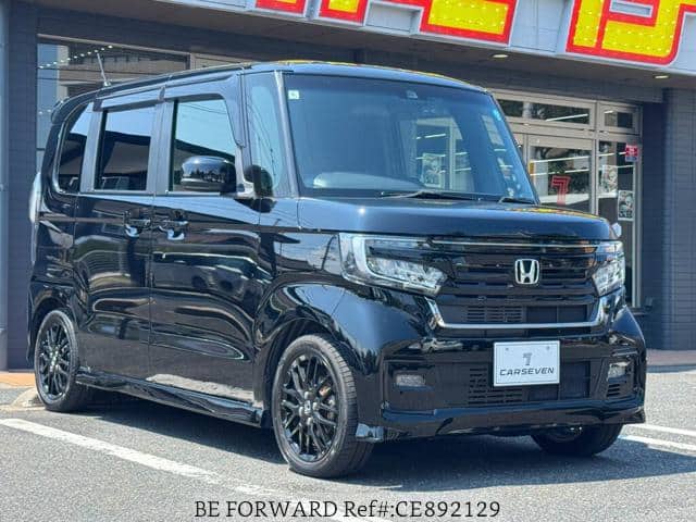 2022 Honda N Box, schwarz, 68.287 km, Import Japan — Foto 1