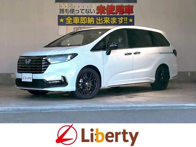Honda Odyssey Hybrid, schwarz, Import Japan — Foto 1 Honda Odyssey Hybrid, schwarz, Import Japan — Foto 1