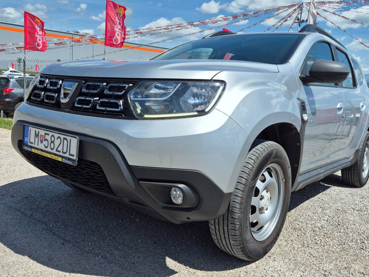 2019 Dacia Duster, blau, 64.476 km, Slowakei — Foto 1