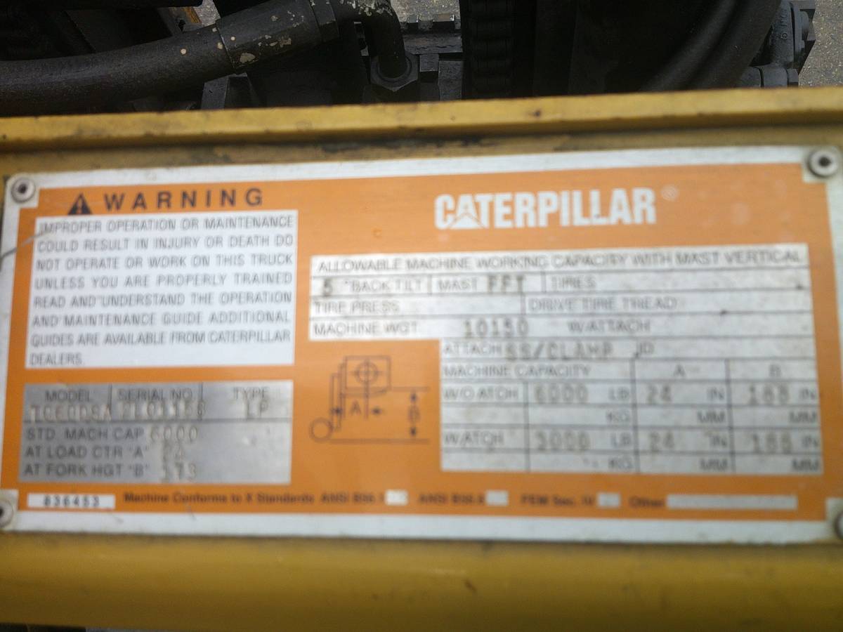 Caterpillar 6000, Import USA — Foto 9 z 10