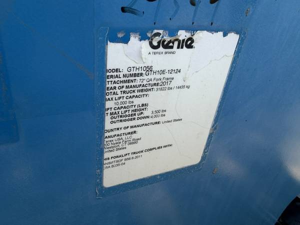 Genie GTH1056, Import USA — Foto 5 z 6