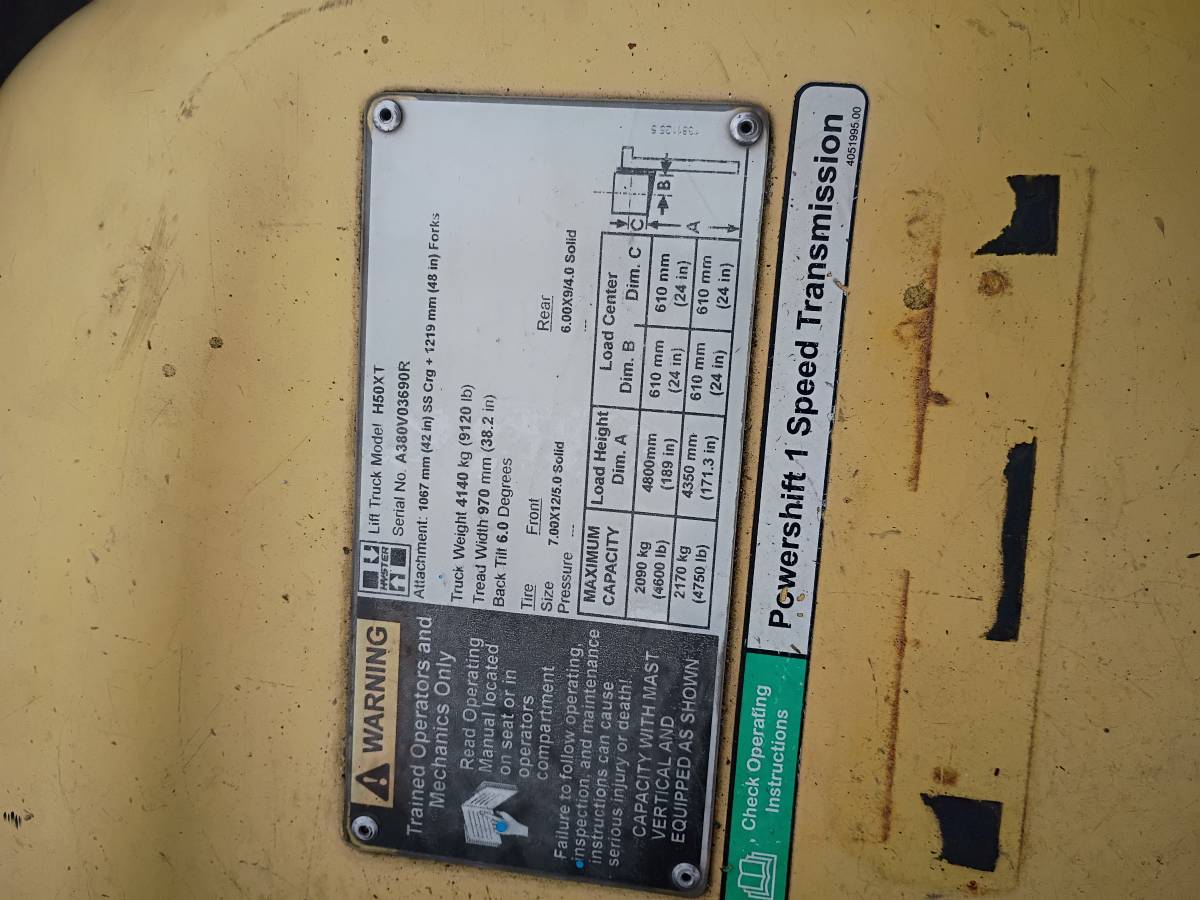 Hyster FORKLIFT, Import USA — Foto 4 z 11
