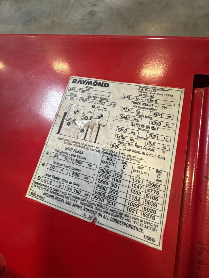 Yale RAYMOND, Import USA — Foto 4 z 4