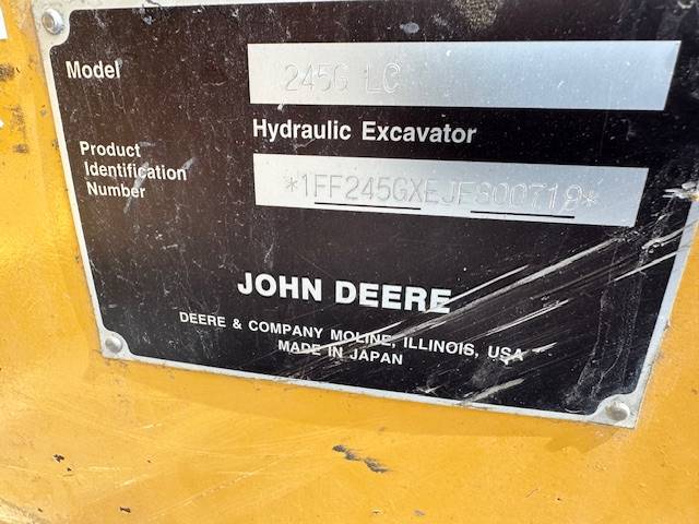 John Deere 245G-LC, Import USA — Foto 4 z 6