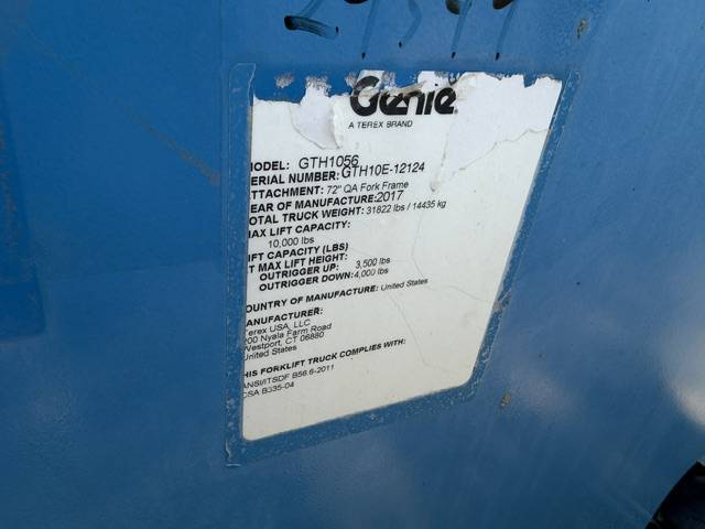 Genie GTH1056, Import USA — Foto 5 z 6