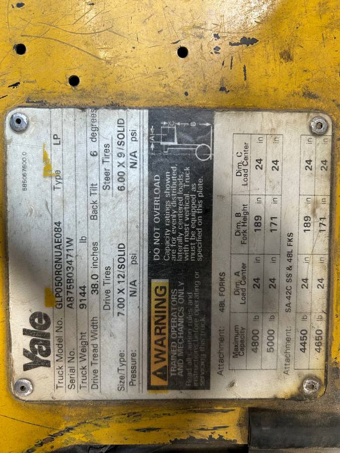 Yale EXCELLENT, Import USA — Foto 4 z 5