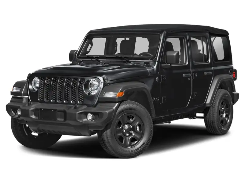 2027 Jeep Wrangler Sahara, schwarz, 0 km, Import Kanada — Foto 1