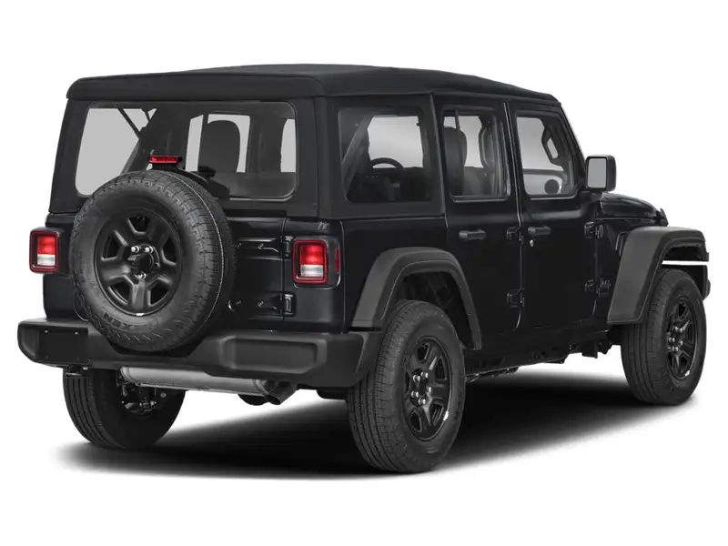 2027 Jeep Wrangler Sahara, schwarz, 0 km, Import Kanada — Foto 2 z 12