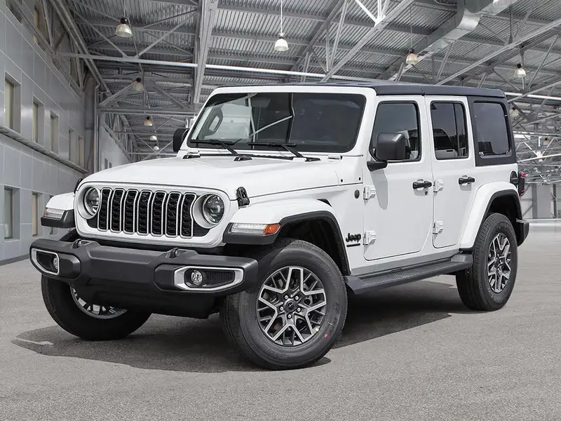2027 Jeep Wrangler Sahara| INTEGRATED OFF-ROAD CAMERA | SAFETY GROUP, weiß, 0 km, Import Kanada — Foto 1