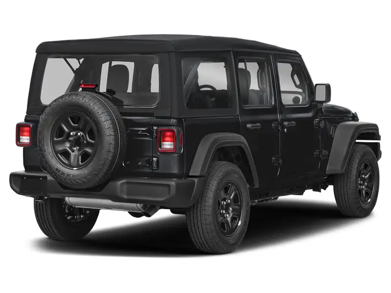 2027 Jeep Wrangler SAHARA, schwarz, 0 km, Import Kanada — Foto 2 z 10