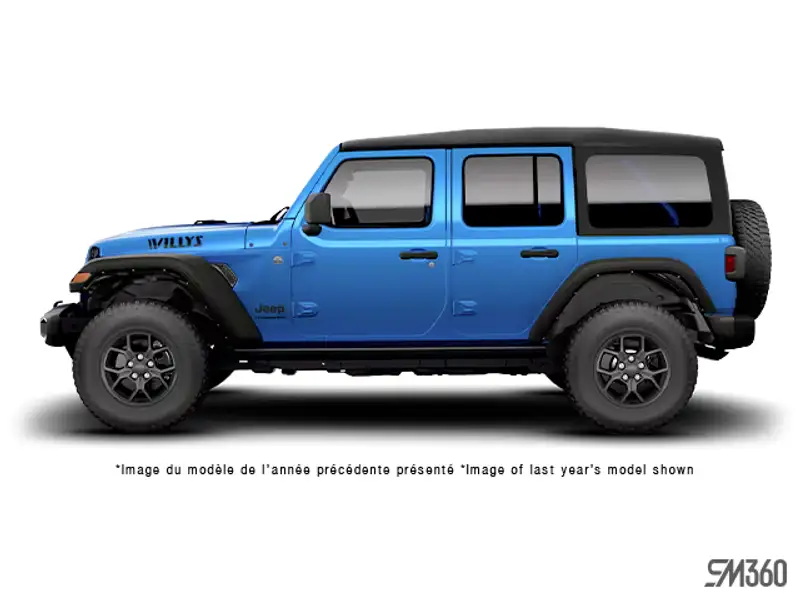 2027 Jeep Wrangler WILLYS, blau, 0 km, Import Kanada — Foto 1