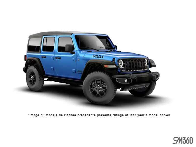 2027 Jeep Wrangler WILLYS, blau, 0 km, Import Kanada — Foto 3 z 4