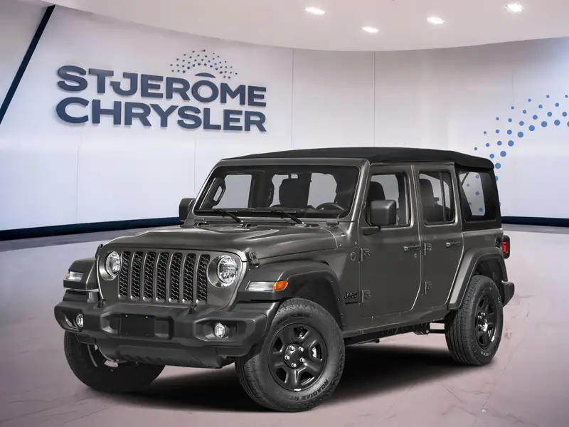 2027 Jeep Wrangler SPORT, blau, 0 km, Import Kanada — Foto 1