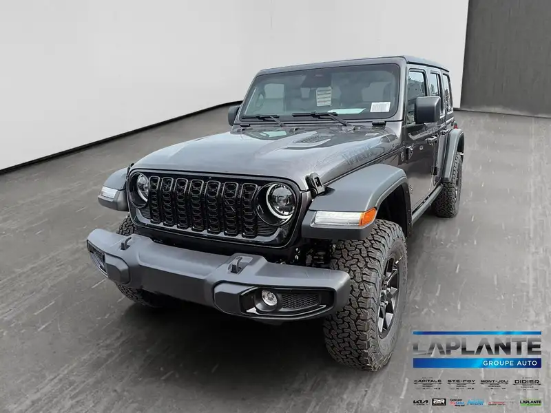 2027 Jeep Wrangler Unlimited, Granite Crystal Metallic, 25 km, Import Kanada — Foto 1