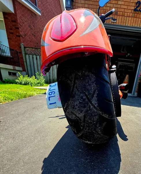 2013 Victory Jackpot, orange, 13.000 km, Import Kanada — Foto 8 z 9