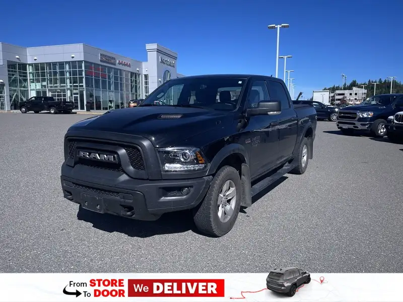 2024 RAM 1500 Classic, schwarz, 52.540 km, Import Kanada — Foto 1