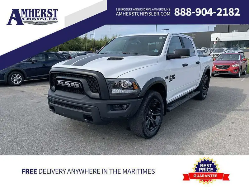 2024 RAM 1500 Classic, weiß, 17.047 km, Import Kanada — Foto 1