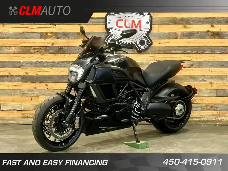 2017 Ducati Diavel, schwarz, 42.259 km, Import Kanada — Foto 3 z 12