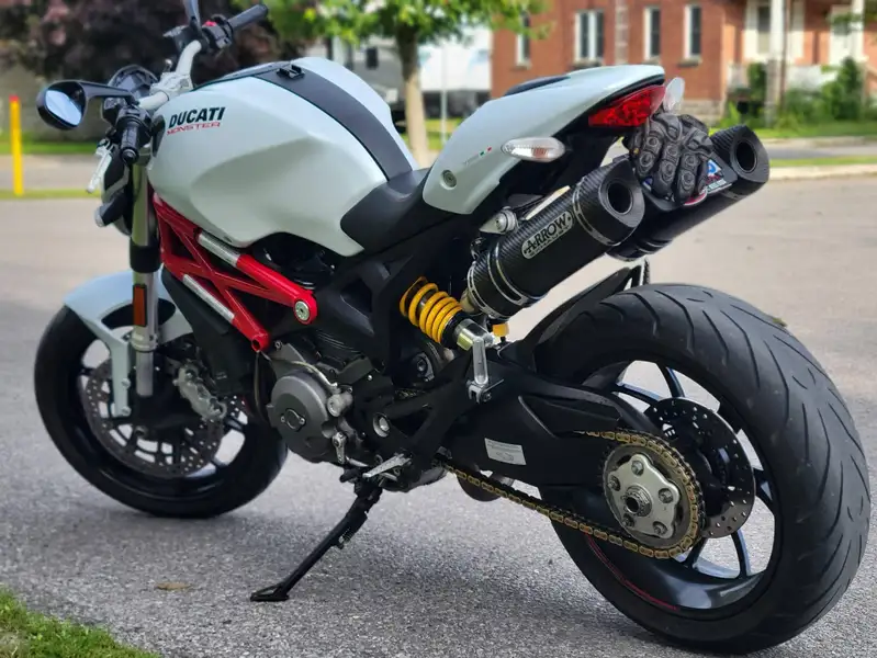 2013 Ducati Monster 796 ABS, weiß, 38.000 km, Import Kanada — Foto 2 z 7