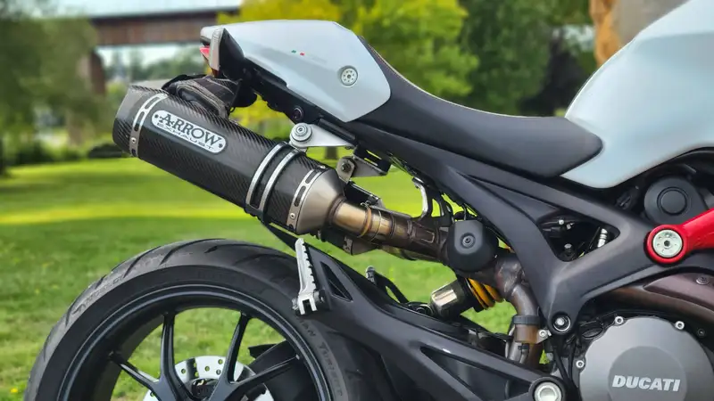 2013 Ducati Monster 796 ABS, weiß, 38.000 km, Import Kanada — Foto 3 z 7
