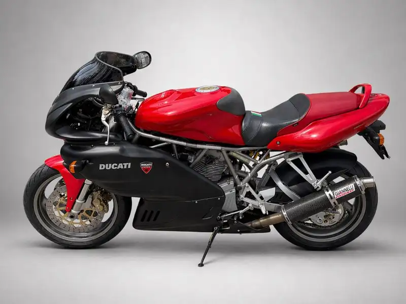 2001 Ducati SuperSport, rot, 10.834 km, Import Kanada — Foto 2 z 12
