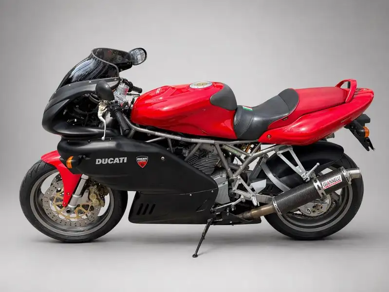 2001 Ducati SuperSport, rot, 10.834 km, Import Kanada — Foto 4 z 12