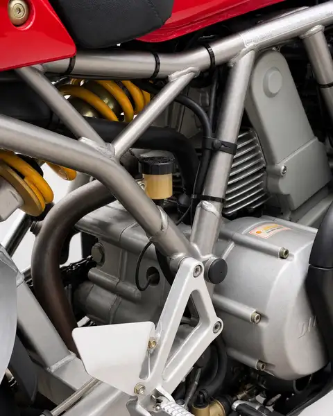 2001 Ducati SuperSport, rot, 10.834 km, Import Kanada — Foto 5 z 12