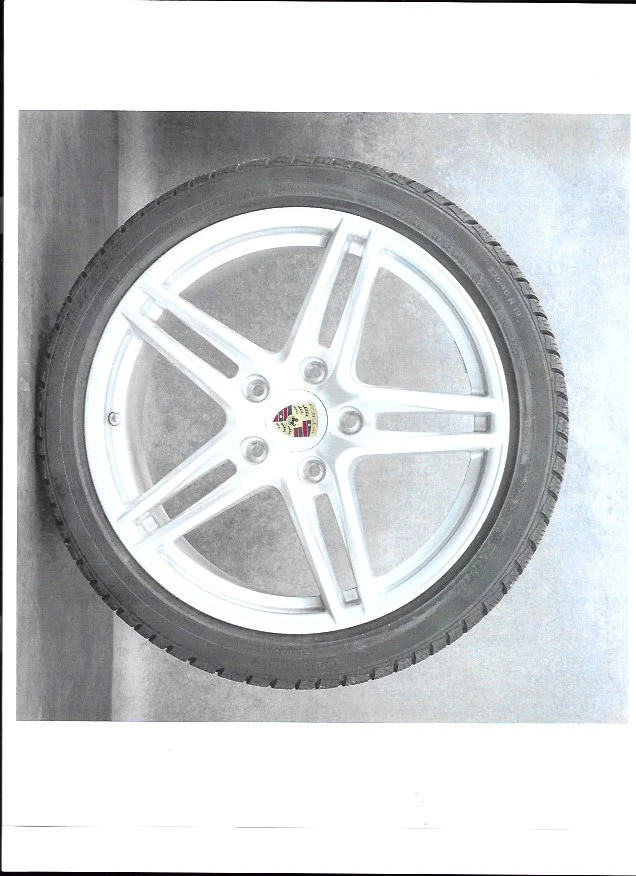 Porsche 911 Carrera winter OE wheels & Pirelli tires sada, Import Kanada — Foto 1