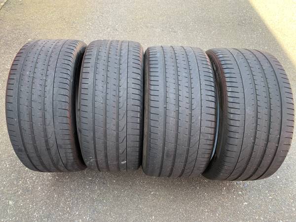 sada 285/35/22 and 315/30/22 Pirelli Pzero NO 50/60% tread, Import Kanada — Foto 1