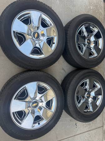 Chevrolet Silverado 2018 Wheels Rims OE LTZ Z71 4x4 Sierra yukon, Import USA — Foto 1
