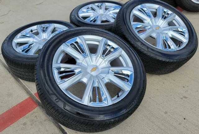 2026 Silverado/Tahoe/Suburban 22” OE Rims & Bridgestone Tires, Import Kanada — Foto 1