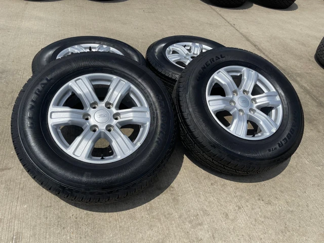 2019–2026 Ford Ranger 17” Silver Rims & Hankook Dynapro Tires, silber, Import Kanada — Foto 1
