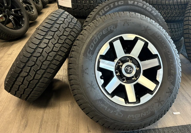 1996–2024 4Runner TRD 17” OE Rims & Cooper Snow Claw Winters, Import Kanada — Foto 1 | AMECAR 1996–2024 4Runner TRD 17” OE Rims & Cooper Snow Claw Winters, Import Kanada — Foto 1