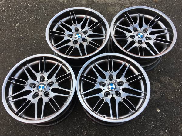 sada ULTRA RARE Genuine OE 18" BMW E39 M5 Style 65 rims, Import Kanada — Foto 1 z 5 sada ULTRA RARE Genuine OE 18" BMW E39 M5 Style 65 rims, Import Kanada — Foto 1 z 5