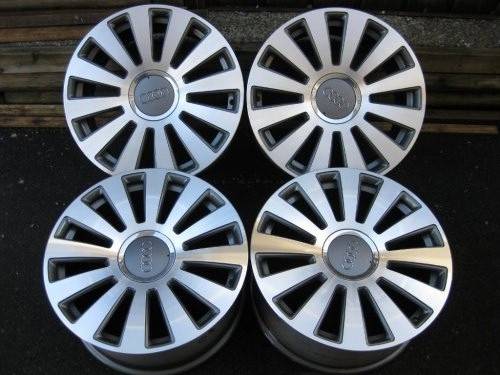 Genuine Factory OE Audi A8 19" rims in showroom condition, Import Kanada — Foto 1
