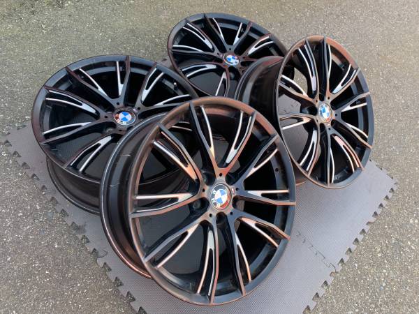 sada 20X8/8.5 BMW Forged Style 624M rims in good použitý cond, Import Kanada — Foto 1